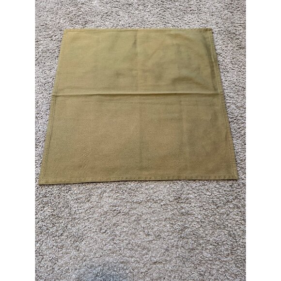 Vtg WC Fashions Set Of 8 Green Cloth Napkins & 7 Placemats !00% Cotton - Picture 4 of 16